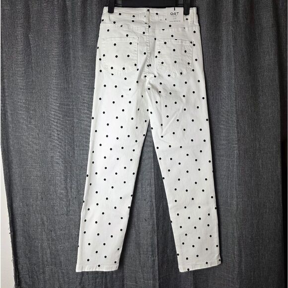 NWT- OAT NEW YORK Polka-Dot Jeans - Picture 6 of 10